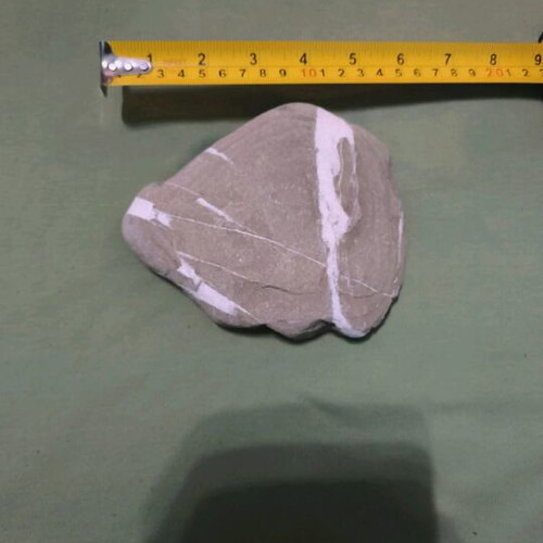 Decorative flat stone new, ready for painting 1 pc