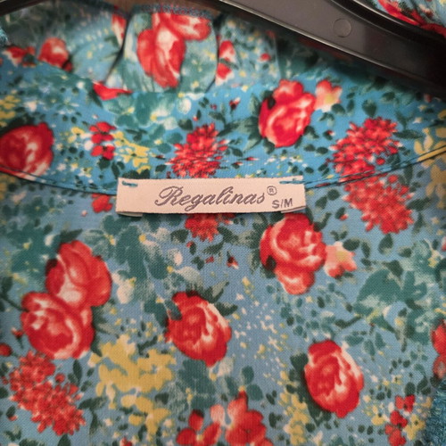 Regalinas long floral dress like new, size S/M, multicolor