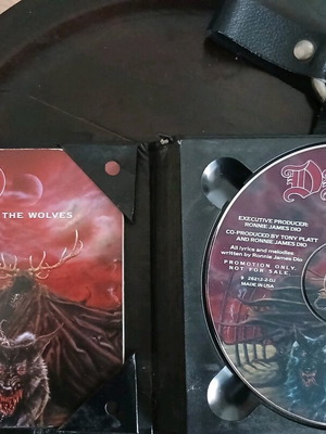 Dio Lock Up The Wolves CD promo edition in leather case like new, metal