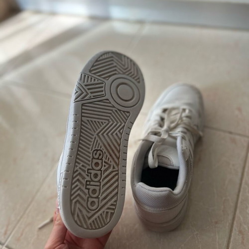 Adidas Hoops sneakers size 38 used, white