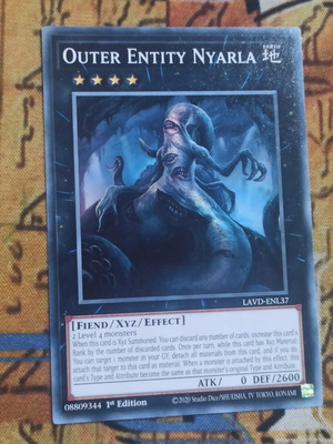 Outer Entity Nyarla κάρτα Yu-Gi-Oh! XYZ LAVD