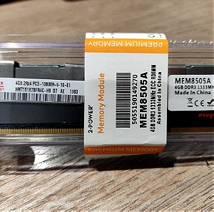 MEMORY 4GB DDR3 1333MHz ECC (FOR SERVER)