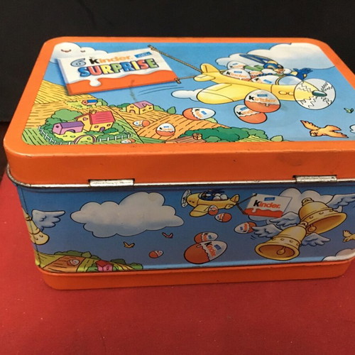 Kinder metal lunchbox for daycare used