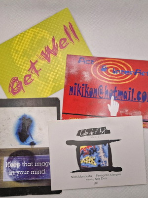 Collectible cartes postales varied themes like new, pack of 15