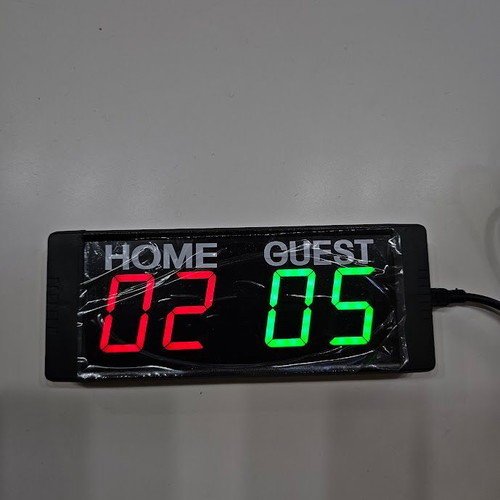 Ηλεκτρονικός πίνακας αποτελεσμάτων GI4D-1.5 LED Scoreboard V30L-4Bat νέος με τηλεχειριστήριο