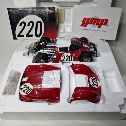 GMP Scuderia Filipinetti Ferrari 412P Metal Model 1:18 New