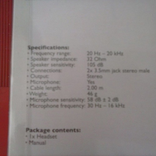 BasicXL Portable Stereo Headset with Microphone