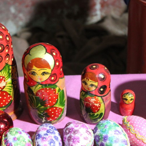 Decorative Easter eggs and toys used, pack N24