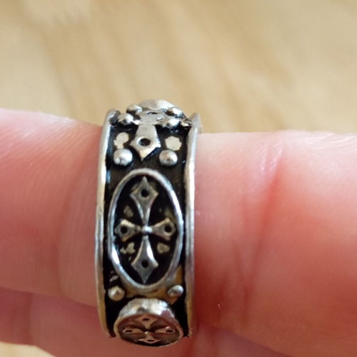 Gothic ring like new, The Alchemy Carta, size 52