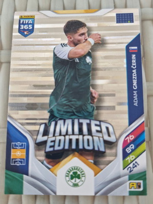 Panini FIFA 365 Adrenalyn XL Limited Edition Cerin Panathinaikos card new 2026