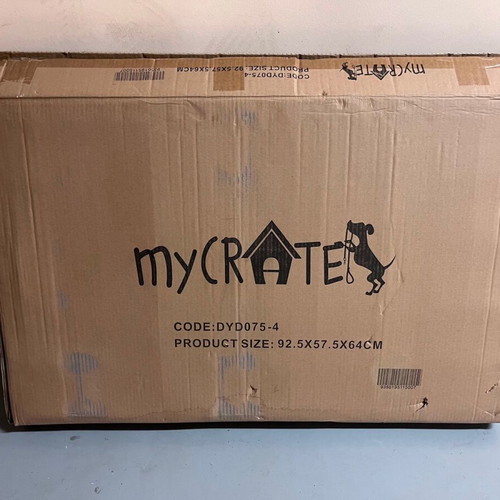 Dog crate unused