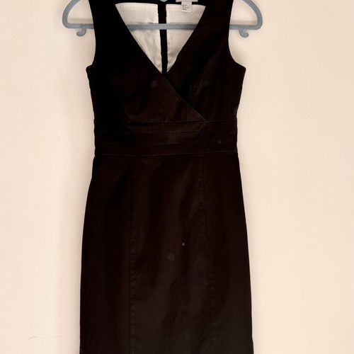 H&M Black Dress Size 34 XS/S Used, Office and Evening