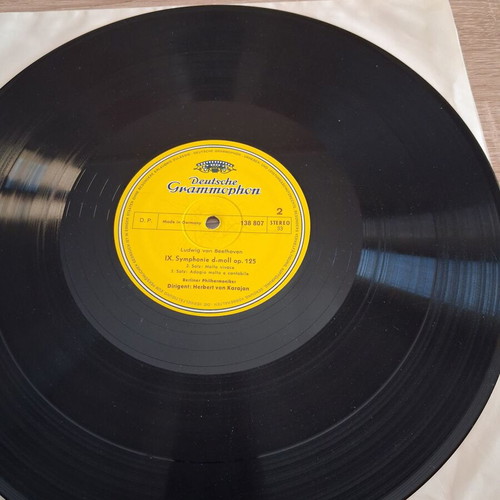 Beethoven 8th & 9th Symphony 2 LP box set used, Deutsche Grammophon
