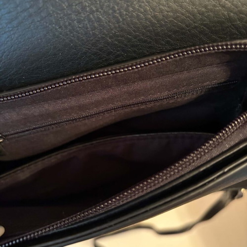 Women's shoulder bag like new, black