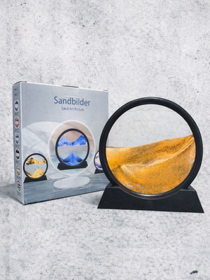 Sandbilder Sand Art Picture new with moving sand, base and box