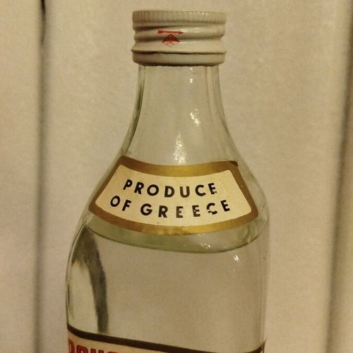 Ouzo Achaia Clauss 1960-1970 sealed, like new