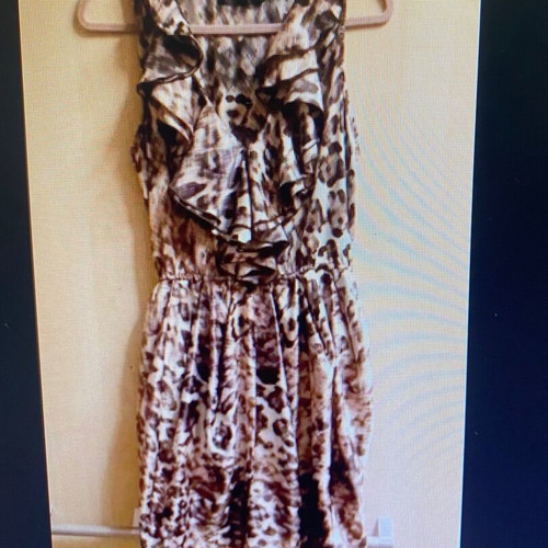 H&M dress small leopard like new