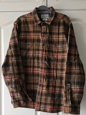 Πουκάμισο Lucky Brand flannel μεταχειρισμένο, πολύχρωμο, μέγεθος L