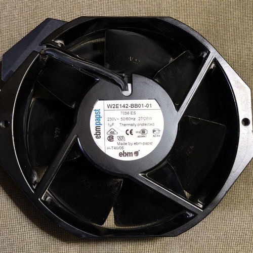 Axial Fan ebm-papst W2E142-BB01-01 like new, 230Vac