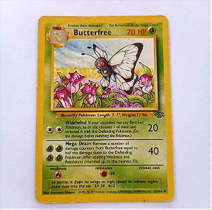 Butterfree (Jungle 33/64) Pokemon Card