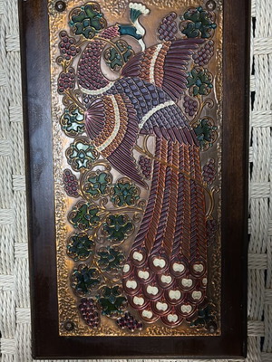 Wooden handmade wall decor AETHRA like new