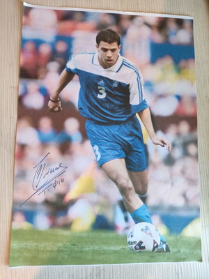 Signed photo of Takis Fyssas new, official copy