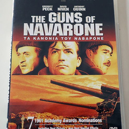 DVD The Guns of Navarone like new with subtitles