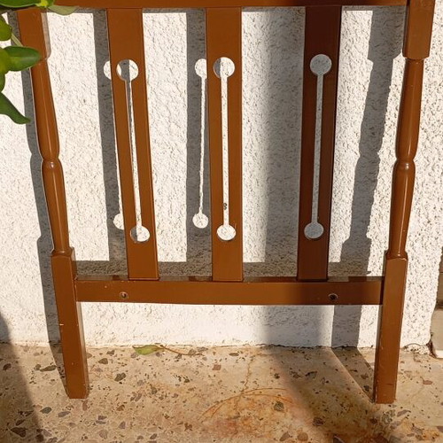 Vidage Baby Cot like new with Biocotton mattress and mosquito net