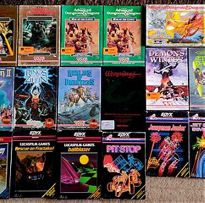 Παιχνίδια Commodore 64/128 (Disk) (μεταχειρισμένα, πλήρη)