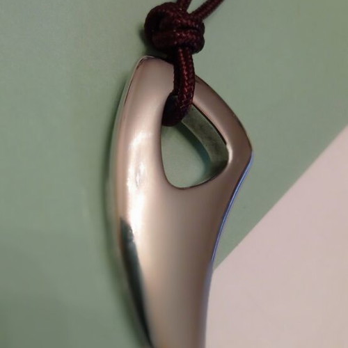 Wolf Tooth Pendant new, stainless steel