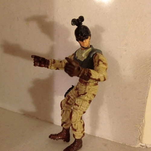 Chap Mei USMC Marines Vintage Action Figure Fire Team Gi Joe Sniper Night Vision like new