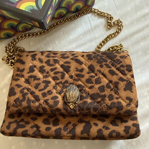 Kurt Geiger crossbody bag new, leopard print