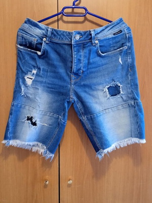 Zara denim shorts like new, size 40