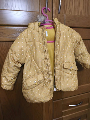 Zara kids yellow jacket like new