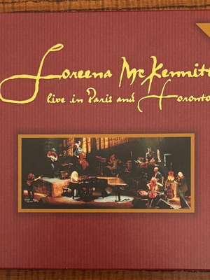 Loreena McKennitt Live In Paris And Toronto 2-CD σετ σαν καινούργιο
