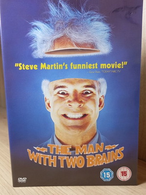 The Man With Two Brains DVD σαν καινούργιο, αγγλικοί υπότιτλοι