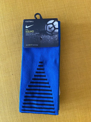 Nike Squad blue over-the-calf football socks new