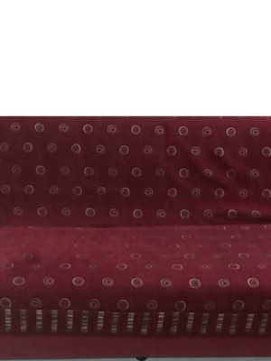 Sofa bed three-seater used with storage space