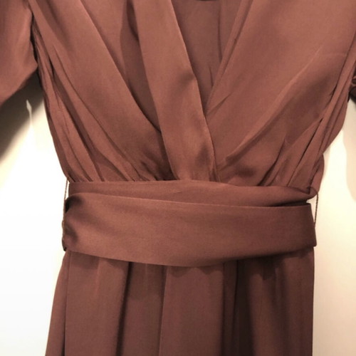 Massimo Dutti long dress 100% viscose, new, size XS/S, burgundy