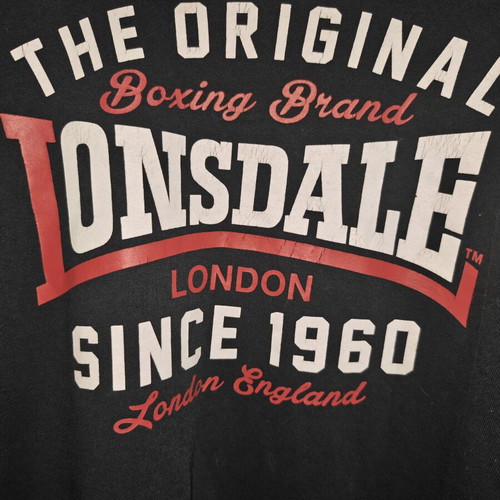 Lonsdale Northwich sports jacket with zipper like new, sizes M-L