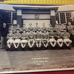 St. George's School 1st XV Rugby Team 1953-54 vintage photo
