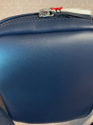 Tommy Hilfiger shoulder bag, dark blue, leatherette