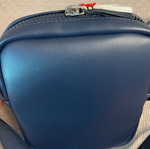 Tommy Hilfiger shoulder bag, dark blue, leatherette