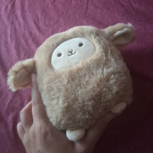 Soft plush teddy bear hand-sized, new