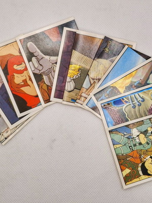 Αυτοκόλλητα Panini GI Joe σαν καινούργια, πακέτο 12 τεμαχίων