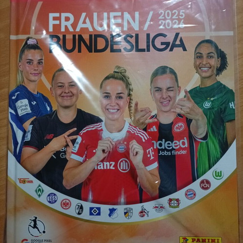 Panini Women's Bundesliga 2025/2026 Hardcover Sticker Album Limited Edition