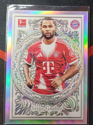 Topps Chrome Bundesliga 2025/26 Serge Gnabry Ornaments #OR-28 card like new