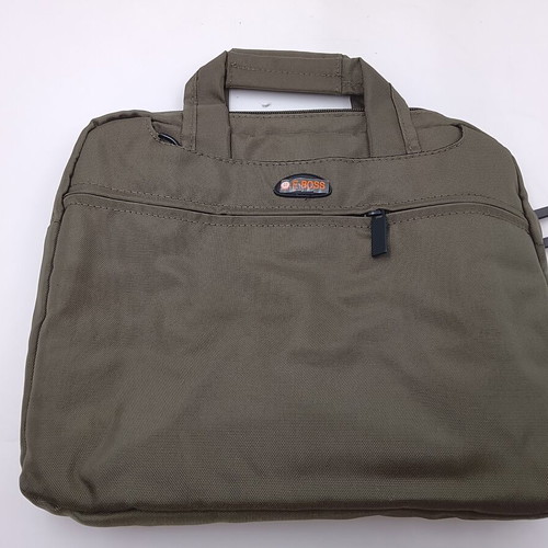 E-BOSS laptop shoulder bag dark green new