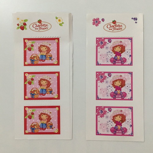 Collectible school set with stationery, stamp and stickers new
