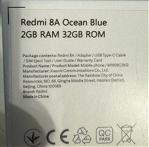 Κινητό τηλέφωνο Xiaomi Redmi 8A